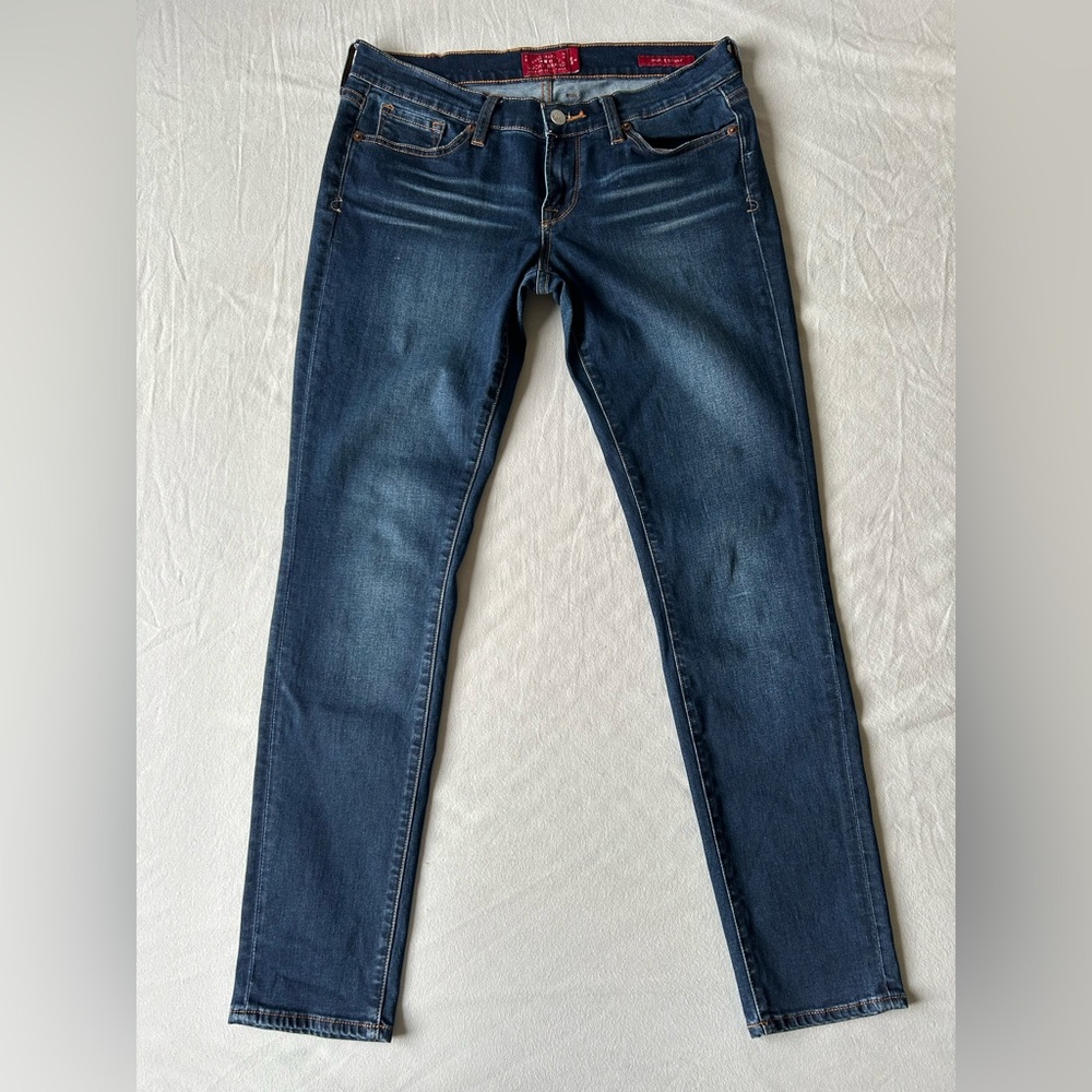Lucky Brand Dark Wash Charlie Skinny Denim Jeans - Picture 2 of 11